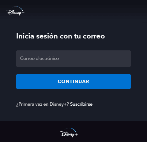 Iniciar sesión en Disney Plus