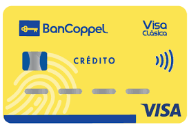 Tarjeta de crédito BanCoppel Visa Clásica o Básica